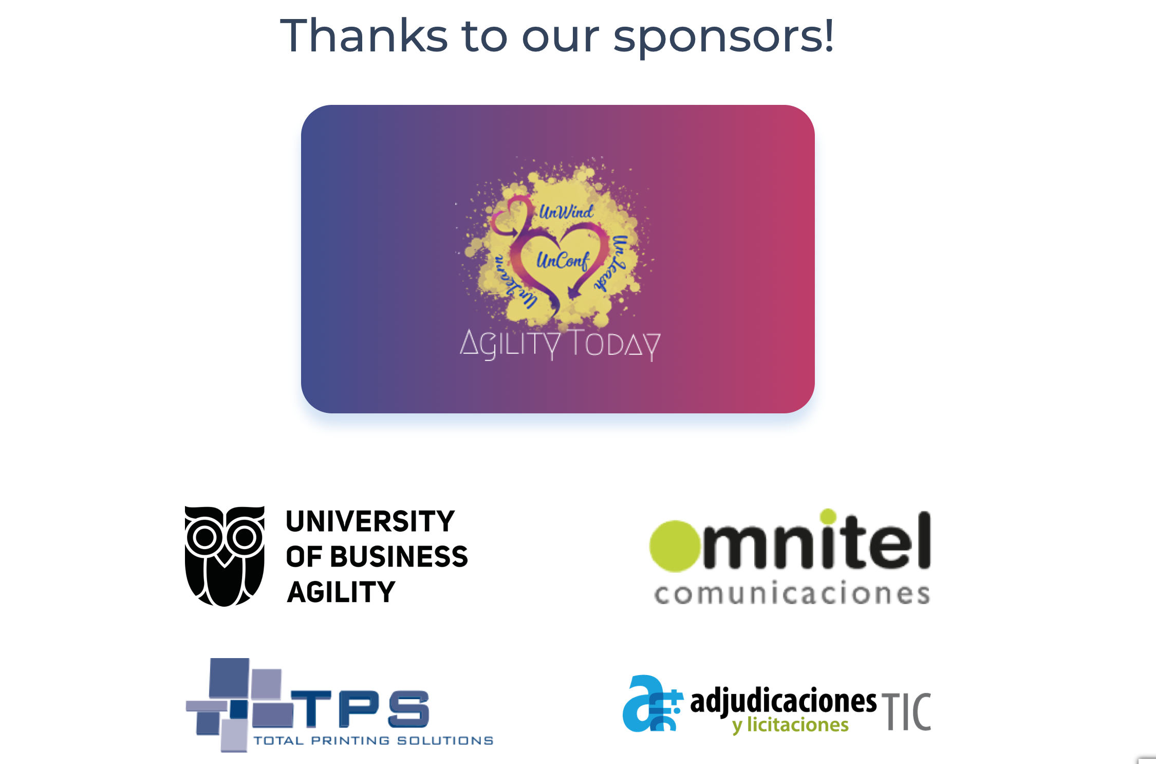 SUMMIT OF AGILE SALES & MARKETING sponsors summit agile - SUMMIT OF AGILE SALES & MARKETING