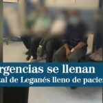 Así están las Urgencias del Hospital Severo Ochoa de Leganés