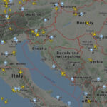 Imágenes de Flightradar muestran cómo ha caído el número de vuelos en el mundo por la pandemia