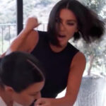 Kim y Kourtney Kardashian protagonizan un altercado físico en la nueva temporada de “Keeping Up With The Kardashians”