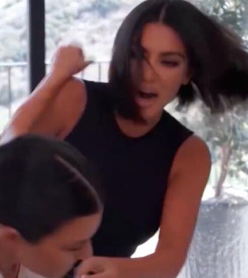 Kim y Kourtney Kardashian protagonizan un altercado físico en la nueva temporada de “Keeping Up With The Kardashians”