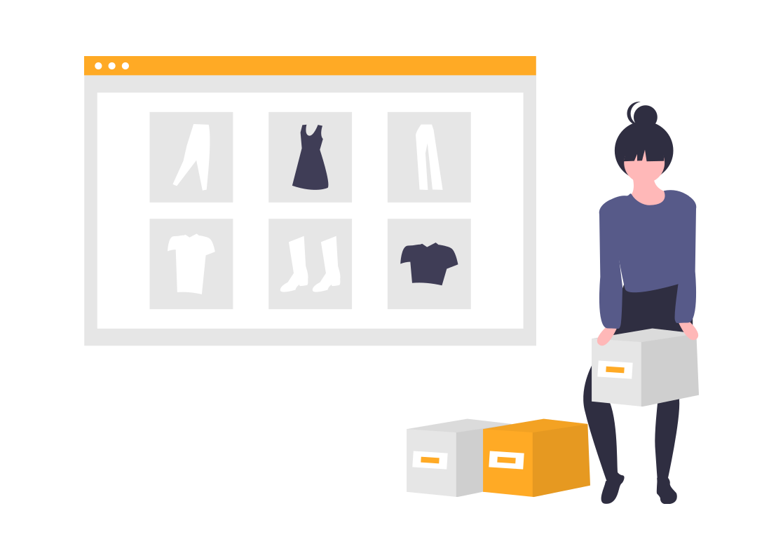 undraw web shopping dd4l - undraw web shopping dd4l -